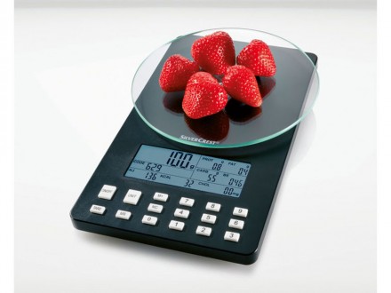 Весы кухонные Silver Crest SNAW 1000 D2
Описание продукта
	пищевые весы с анализ. . фото 2