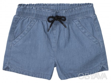 Шорты джинсовые для девочки Lupilu LIDL 408419 122-128 см (6-8 years) Синий