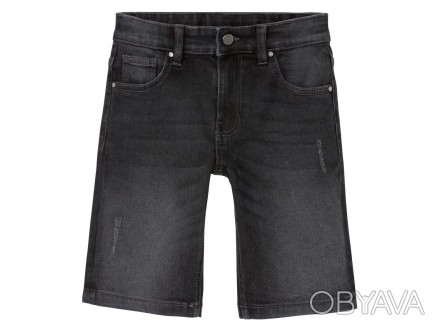 Удобные джинсовые шорты для мальчика от бренда Mexx. С практичными боковыми карм. . фото 1