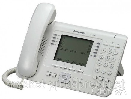  IP телефон Panasonic KX-NT560RU
Системный телефон PANASONIC KX-NT560RU имеет са. . фото 1