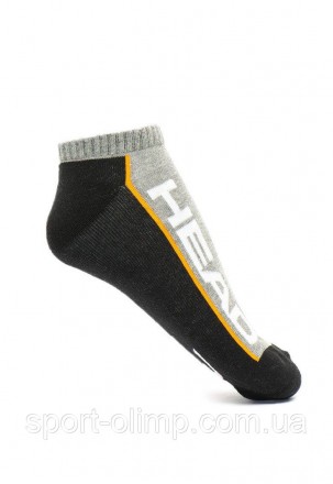 Носки Head Performance Sneaker 2-pack gray/black — 781008001-235 идеально подход. . фото 4