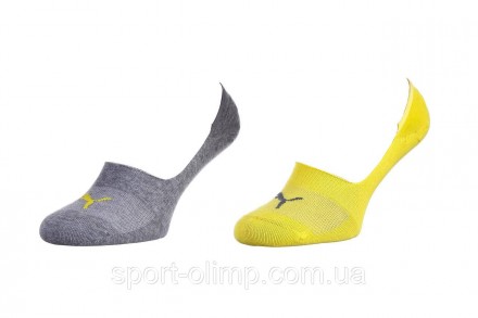 PUMA FOOTIE 2P UNISEX — шкарпетки-сліди абсолютно непомітні під низькими кедами,. . фото 2