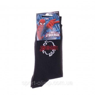 Шкарпетки Marvel Spider-Man Spiderman Logo 1-pack black — 93152362-4 з принтом S. . фото 3