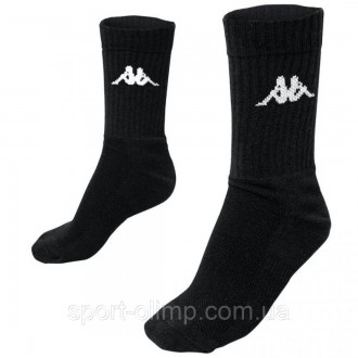 Універсальні шкарпетки Kappa Trisper Tennis Sock 3-pack black — 303WIG0-902 клас. . фото 3