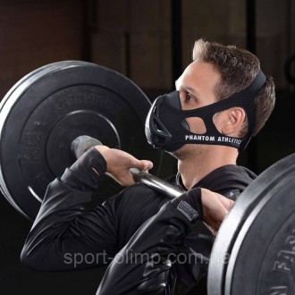 Маска для тренування дихання Phantom Training Mask Black M
Тренувальна маска Pha. . фото 8