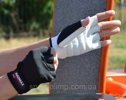 Перчатки для фитнеса и тяжелой атлетики MadMax MFG-250 Basic White S
Назначение:. . фото 9