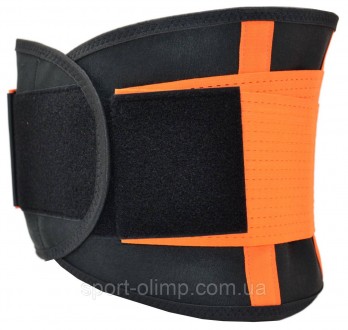 Пояс компрессионный для похудения и поддержки MadMax MFA-277 Slimming belt Black. . фото 8