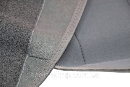 Пояс компрессионный для похудения и поддержки MadMax MFA-277 Slimming belt Black. . фото 11