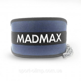 Пояс для отягощений с цепью MadMax MFA-290 неопреновый Dark grey/Orange
Черно-се. . фото 4
