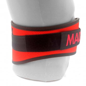 Пояс для тяжелой атлетики MadMax MFB-421 Simply the Best неопреновый Red XXL
Сти. . фото 7