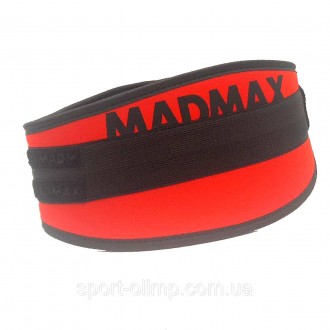 Пояс для тяжелой атлетики MadMax MFB-421 Simply the Best неопреновый Red XXL
Сти. . фото 3