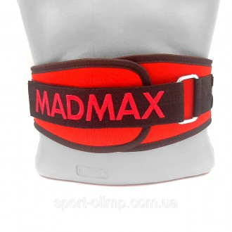 Пояс для тяжелой атлетики MadMax MFB-421 Simply the Best неопреновый Red XXL
Сти. . фото 5