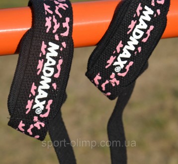 Лямки для тяги MadMax Camo Power Wrist Straps Camo/Pink
Стильные женские подтяги. . фото 10