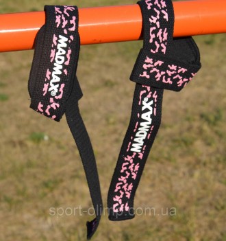 Лямки для тяги MadMax Camo Power Wrist Straps Camo/Pink
Стильные женские подтяги. . фото 9