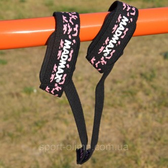 Лямки для тяги MadMax Camo Power Wrist Straps Camo/Pink
Стильные женские подтяги. . фото 7