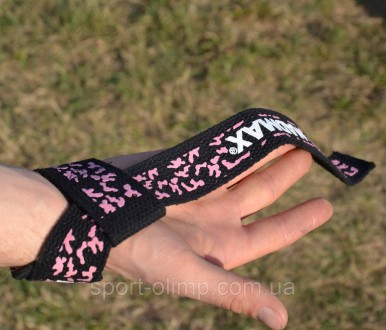 Лямки для тяги MadMax Camo Power Wrist Straps Camo/Pink
Стильные женские подтяги. . фото 6