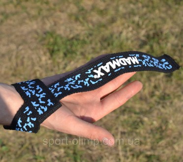Лямки для тяги MadMax Camo Power Wrist Straps Camo/Light Blue
Стильные женские в. . фото 6