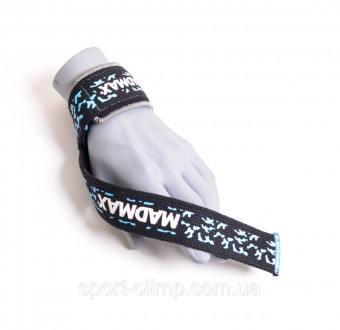 Лямки для тяги MadMax Camo Power Wrist Straps Camo/Light Blue
Стильные женские в. . фото 3