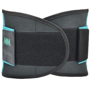 Пояс компресійний для схуднення і підтримки MadMax MFA-277 Slimming belt Black/t. . фото 15