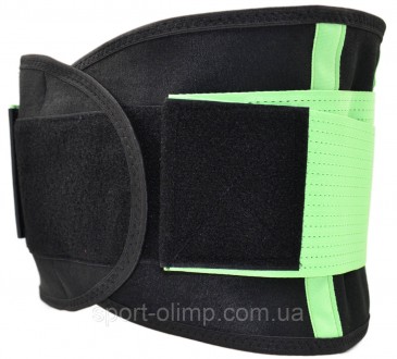 Пояс компрессионный для похудения и поддержки MadMax MFA-277 Slimming belt Black. . фото 5