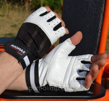 Перчатки для фитнеса MadMax MFG-248 Clasic White M
Назначение: Перчатки предназн. . фото 5
