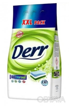 Порошок для прання Derr universal 8.45 кг 130 стірок Порошок для прання Derr uni. . фото 1