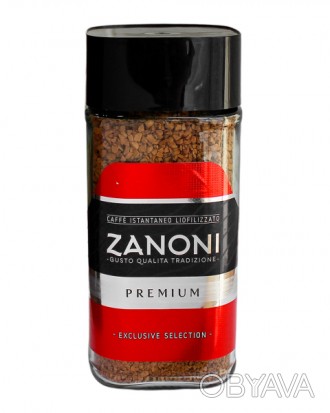 Кава розчинна Zanoni Premium, 200 г Кава Zanoni Premium - натуральна розчинна ка. . фото 1