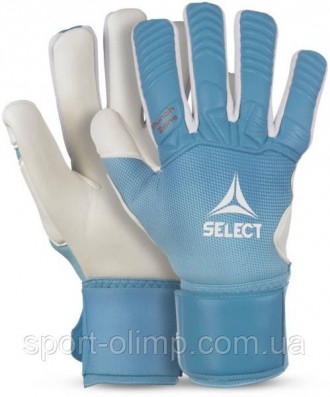 Перчатки вратарские Select Goalkeeper Gloves:
Рельефная тыльная часть EVA обеспе. . фото 4