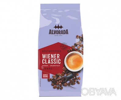 Кофе ALVORADA Wiener Kaffee Classic в зернах 1 кг Кава ALVORADA Wiener Kaffee Cl. . фото 1