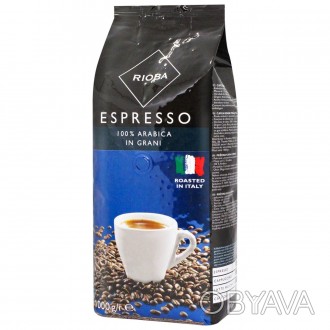 Кава в зернах Rioba Espresso 100 % Arabica 1кг Кава в зернах Rioba Espresso 100%. . фото 1