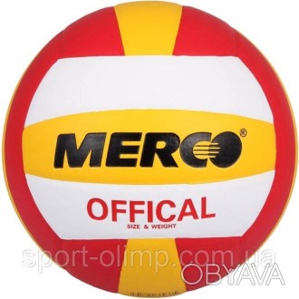 Мяч волейбольный Merco Official volleyball ball, No. 5 ID36933 5
Волейбол &mdash. . фото 1