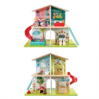 Деревянный интерактивный дом Hape – мечта каждого ребенка! Двухэтажный дом состо. . фото 11