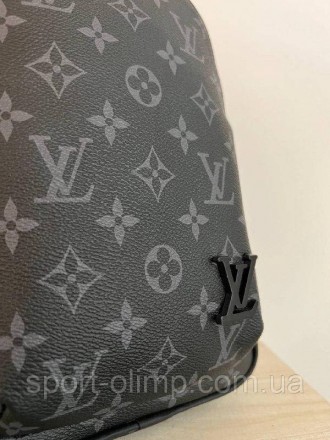 
Чоловіча сумка слінг Луї Вітон Нагрудна туристична Louis Vuitton шкіряна через . . фото 11