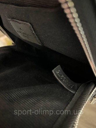 
Чоловіча сумка слінг Луї Вітон Нагрудна туристична Louis Vuitton шкіряна через . . фото 4