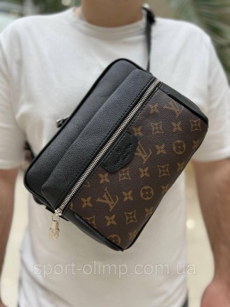 
Чоловіча сумка через плече лочки вінон стильна Сумка-месенджер Louis Vuitton, к. . фото 7