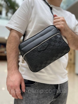 
Чоловіча сумка через плече лочки вінон стильна Сумка-месенджер Louis Vuitton, к. . фото 2