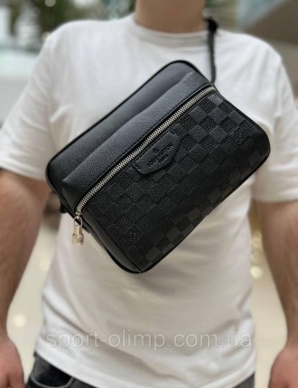 
Чоловіча сумка через плече лочки вінон стильна Сумка-месенджер Louis Vuitton, к. . фото 5