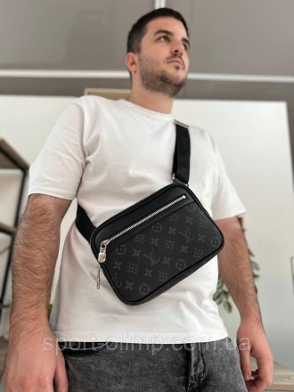 
Чоловіча сумка через плече луі вітон стильна Сумка-месенджер Louis Vuitton, щод. . фото 10