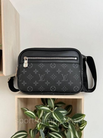 
Чоловіча сумка через плече луі вітон стильна Сумка-месенджер Louis Vuitton, щод. . фото 2