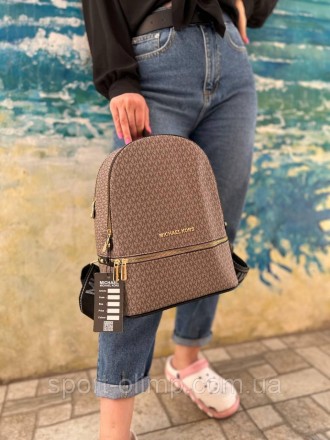 
Женский рюкзак стильный Michael Kors коричневый классический, повседневный
Наши. . фото 9