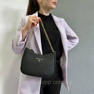 
Женская сумка через плечо стильная Michael Kors черная классическая, повседневн. . фото 2