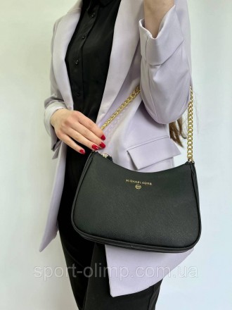 
Женская сумка через плечо стильная Michael Kors черная классическая, повседневн. . фото 7