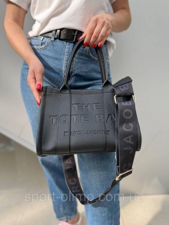 
Женская сумка через плечо стильная Сумка Marc Jacobs Tote bag (mini), черная, п. . фото 9