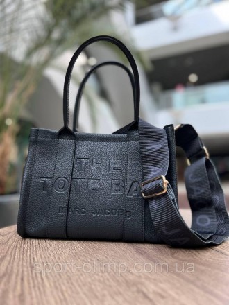 
Женская сумка через плечо стильная Сумка Marc Jacobs Tote bag (mini), черная, п. . фото 4