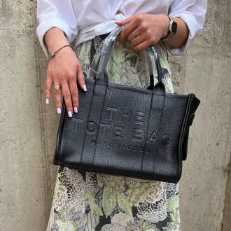 
Жіноча сумка через плече стильна Сумка Marc Jacobs Tote bag, чорна велика повся. . фото 3