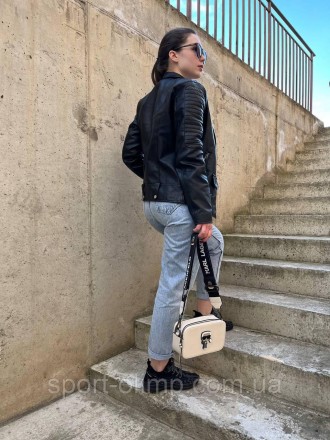 
Женская сумка через плечо стильная Сумка Karl Lagerfeld, бежевая, повседневная
. . фото 11