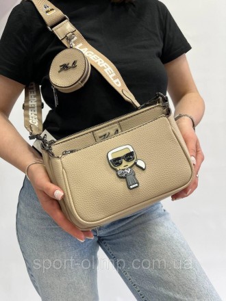 
Женская сумка через плечо стильная Сумка Karl Lagerfeld, повседневная
Наши преи. . фото 9
