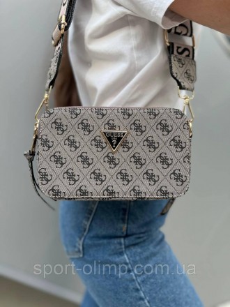 
Жіноча сумка через плече стильна Guess класична, компактна повсякденна
Наші пер. . фото 9