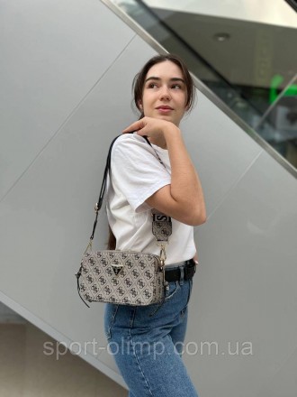 
Жіноча сумка через плече стильна Guess класична, компактна повсякденна
Наші пер. . фото 8