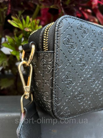 
Жіноча сумка через плече стильна Guess класична, чорна компактна повсякденна
На. . фото 3